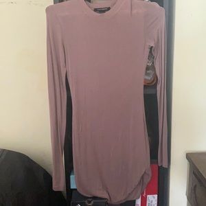 Long Sleeves Mini Dress